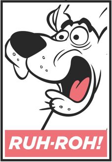 Scooby Doo Ruh-Roh! Men's T-Shirt - White - L Wit