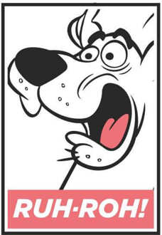 Scooby Doo Ruh-Roh! Sweatshirt - White - XXL Wit