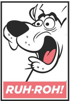 Scooby Doo Ruh-Roh! Women's T-Shirt - White - L Wit