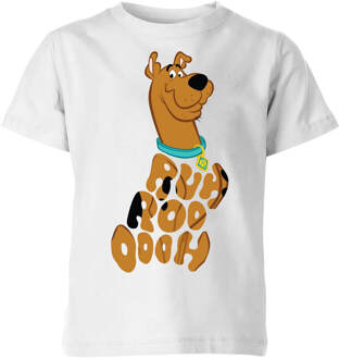 Scooby Doo RUHROOOOOH Kids' T-Shirt - White - 98/104 (3-4 jaar) Wit - XS