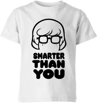 Scooby Doo Smarter Than You Kids' T-Shirt - White - 146/152 (11-12 jaar) Wit - XL