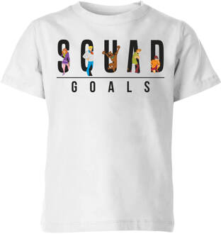 Scooby Doo Squad Goals Kids' T-Shirt - White - 134/140 (9-10 jaar) Wit - L