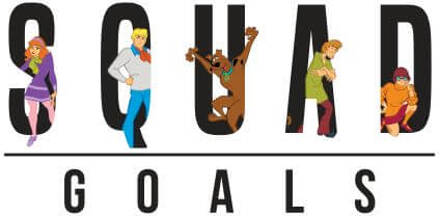 Scooby Doo Squad Goals Women's T-Shirt - White - XL Wit