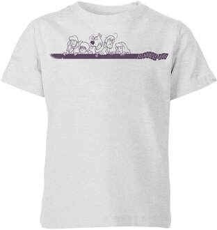 Scooby Doo Those Meddling Kids Retro Kids' T-Shirt - Grey - 110/116 (5-6 jaar) Grijs - S