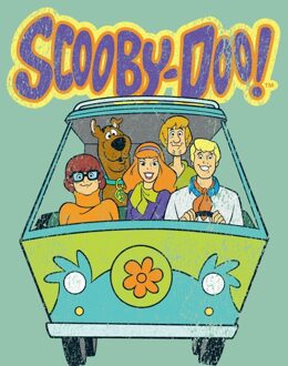 Scooby Doo Unisex T-Shirt - Mint Acid Wash - M Groen