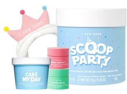Scoop Party Wash-Off Mask Set 4 pcs