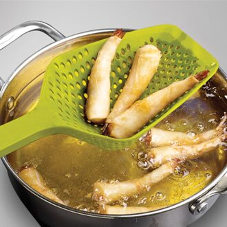 scoop vergiet Afvoer Vegies Scoop Mand groente water zeef koken gebruiksvoorwerp CM-KW0041