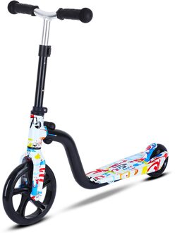 Scooter Voor Kinderen Grote Wielen Scooter Folding Kick Scooter Voor Peuters 3-8 Jaar Met Verstelbare Hoogte Lichtgewicht Scooter kleur 1