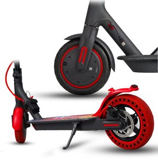 Scooter Wiel Hubs Beschermende Reflecterende Sticker Voor Xiaomi M365 Pro Scooter Reflecterende Sticker Modificatie Accessoires OG