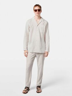 Scotch and Soda Chino Warren Linnen Greige Grijs - W 33 - L 32,W 34 - L 32