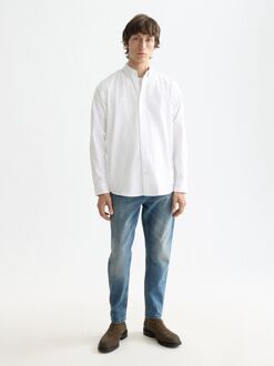 Scotch and Soda Core Oxford Overhemd Wit - L,M,XL