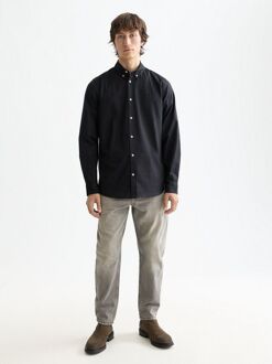 Scotch and Soda Core Oxford Overhemd Zwart - L,M,S,XL
