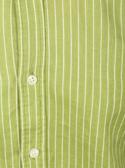 Scotch and Soda Linnen Overhemd Streep Groen - L,M,XL