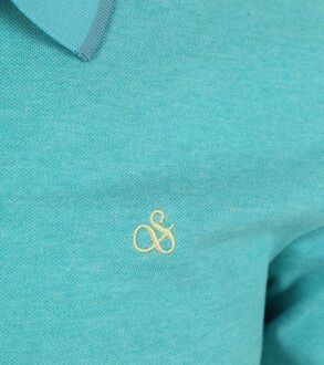 Scotch and Soda Melange Polo Turqoise Turquoise - L,M,S,XL,XXL