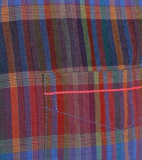 Scotch and Soda Overhemd Geruit Multicolour Rood