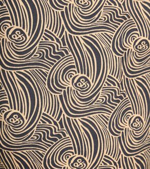 Scotch and Soda Overhemd Print Beige - M,XL