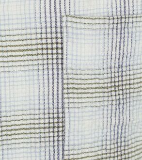 Scotch and Soda Shortsleeve Overhemd Seersucker Ruit Multicolor Multicolour - L,M,XL