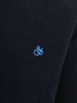 Scotch and Soda Solid Corduroy Overhemd Zwart Donkerblauw - L,S,XL