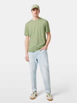 Scotch and Soda T-Shirt Melange Groen - XL