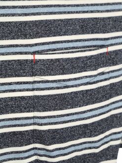 Scotch and Soda T-shirt Streep Blauw - M,XL