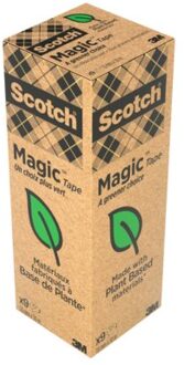 Scotch Plakband Scotch Magic 900 19mmx33m onzichtbaar mat