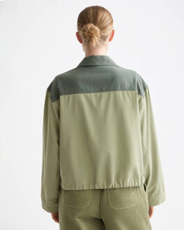 Scotch & Soda Blouse lange mouw u9b00860t Kaki - 38