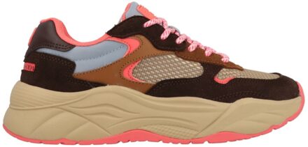 Scotch & Soda Celest 78.4115.01-S406 Bruin / Multi Color maat