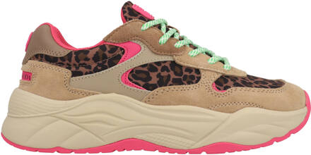 Scotch & Soda Celest 78.4116.01-M62 Leopard Beige-40 maat 40