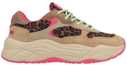 Scotch & Soda Celest 78.4116.01-M62 Leopard Beige maat
