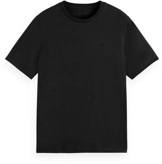 Scotch & Soda Core Logo T-shirt met korte mouwen Scotch & Soda , Black , Heren - 2Xl,Xl,L,M,S