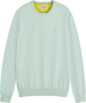 Scotch & Soda Essential Pullover Trui Scotch & Soda , Green , Heren - 2Xl,M