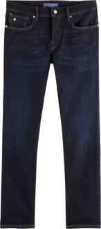 Scotch & Soda Essentials ralston with recycled co beaten back Blauw - 33-30