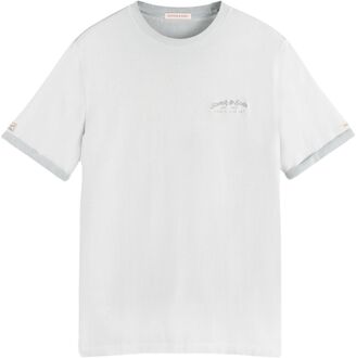 Scotch & Soda Garment Dye Shirt Heren wit - XL