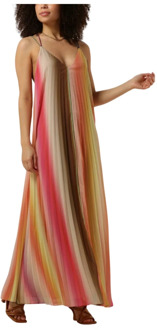 Scotch & Soda Geplooide tanktop maxi jurk Scotch & Soda , Multicolor , Dames