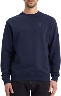 Scotch & Soda Heren Core Logo Sweatshirt Scotch & Soda , Blue , Heren - 2Xl,Xl,L,M,S