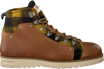 Scotch & Soda Heren Veterboots Levant - Cognac - Maat 41