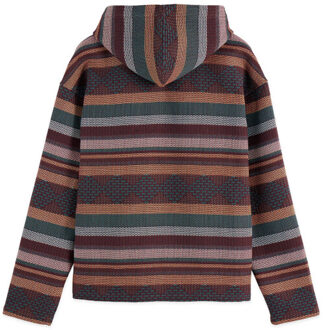 Scotch & Soda Hoodie 183015 - maat L Blauw