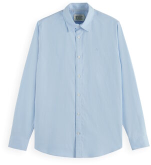 Scotch & Soda overhemd Lichtblauw - M