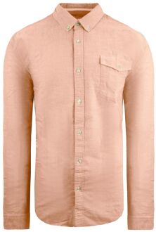 Scotch & Soda Oxford Heren Perzik Overhemd - maat
