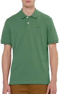 Scotch & Soda Polo Logo Groen heren - XL,XXL,S,L,M