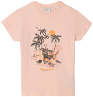 Scotch & Soda T-shirt 176863 Oranje - 152