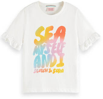 Scotch & Soda T-shirt 176865 Wit - 140