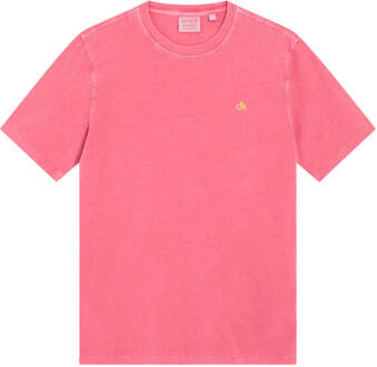 Scotch & Soda T-shirt korte mouw 175652 Roze - L