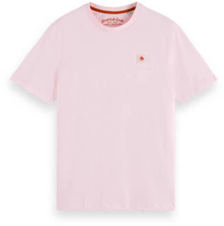 Scotch & Soda T-shirt korte mouw 176898 Roze