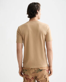 Scotch & Soda T-shirt korte mouw 181298 Bruin