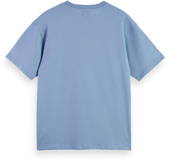 Scotch & Soda T-shirt korte mouw 181300 Blauw