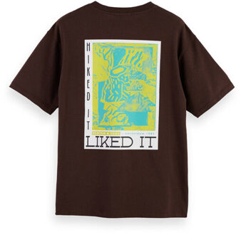 Scotch & Soda T-shirt korte mouw 181303 Klaproos - L