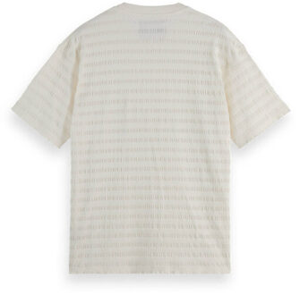 Scotch & Soda T-shirt korte mouw 181569 Wit - XL