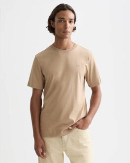 Scotch & Soda T-shirt korte mouw 182353 - maat S Beige