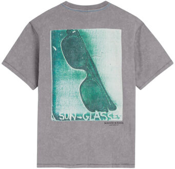 Scotch & Soda T-shirt korte mouw 182820 Grijs
